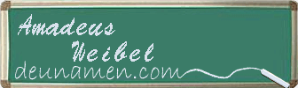 Amadeus Weibel Visitenkarte